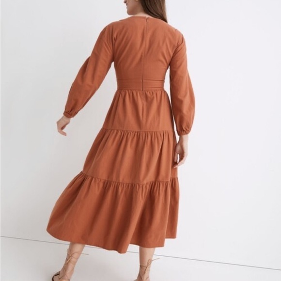 MADEWELL | Cutout Midi Dress - Picture 2 of 9